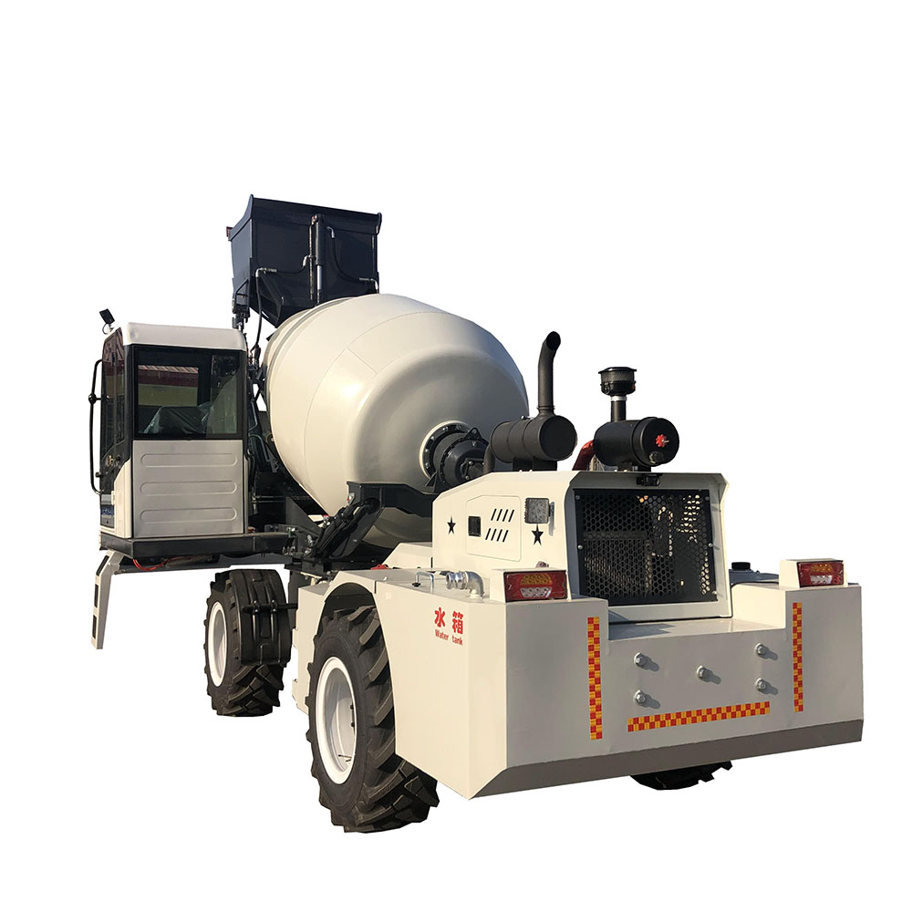 2m3 self loading mobile concrete mixer truck machine Laigong H20